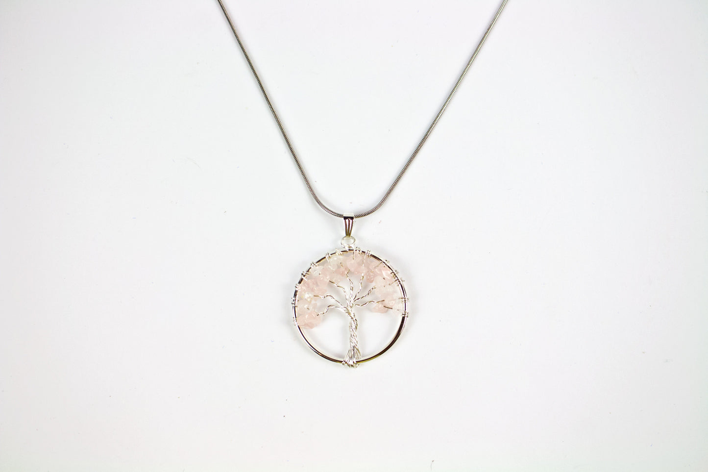 ÁRBOL DE LA VIDA CUARZO ROSA