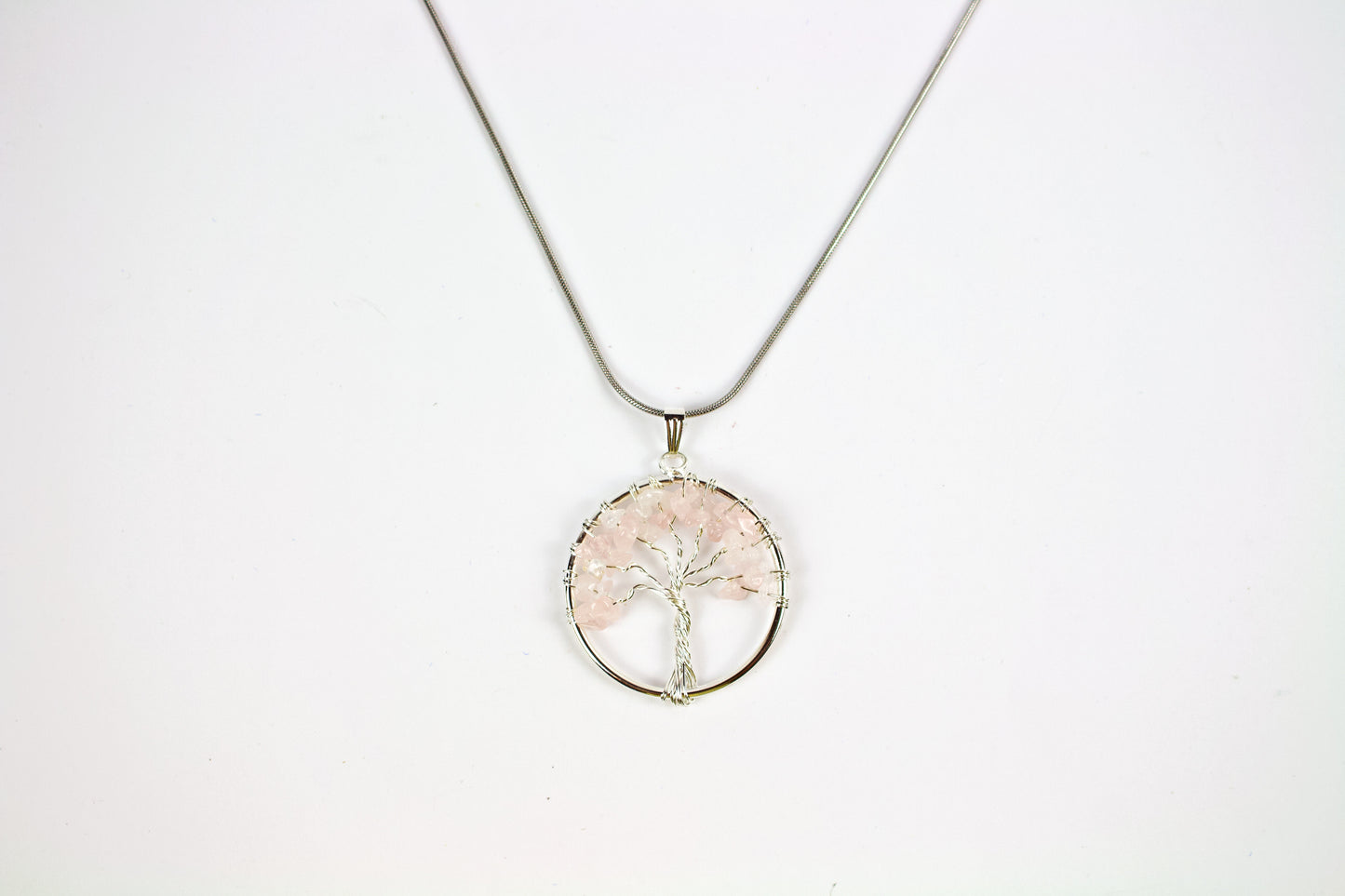 ÁRBOL DE LA VIDA CUARZO ROSA