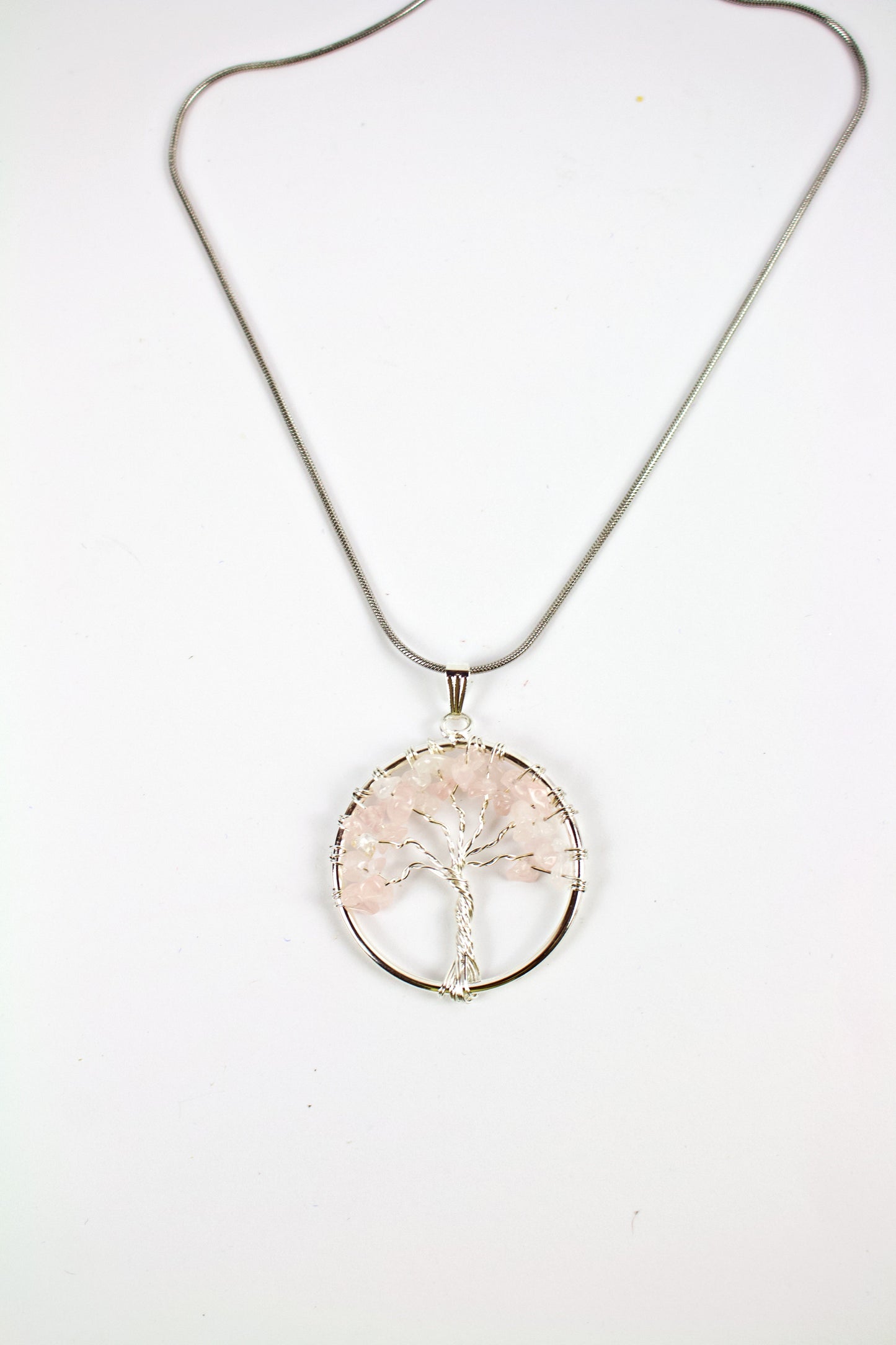 ÁRBOL DE LA VIDA CUARZO ROSA