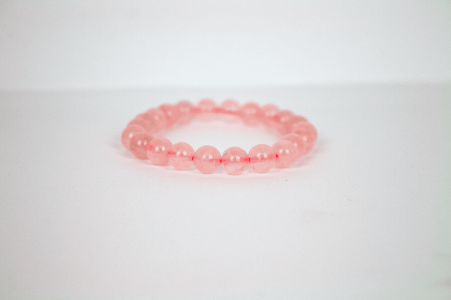 PULSERA ÚTERO SAGRADO - Cuarzo Rosa