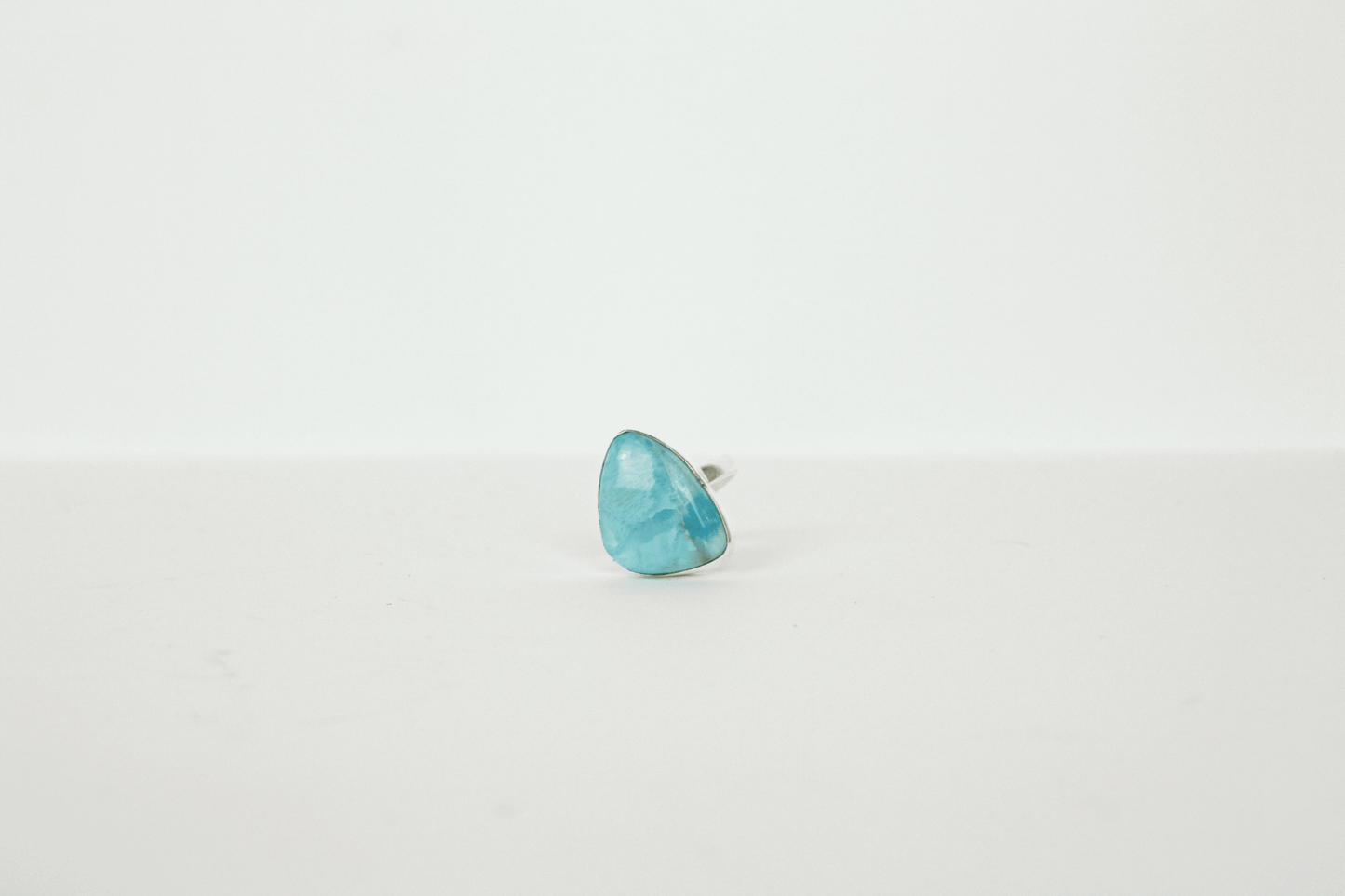 LARIMAR DE PLATA ANILLO