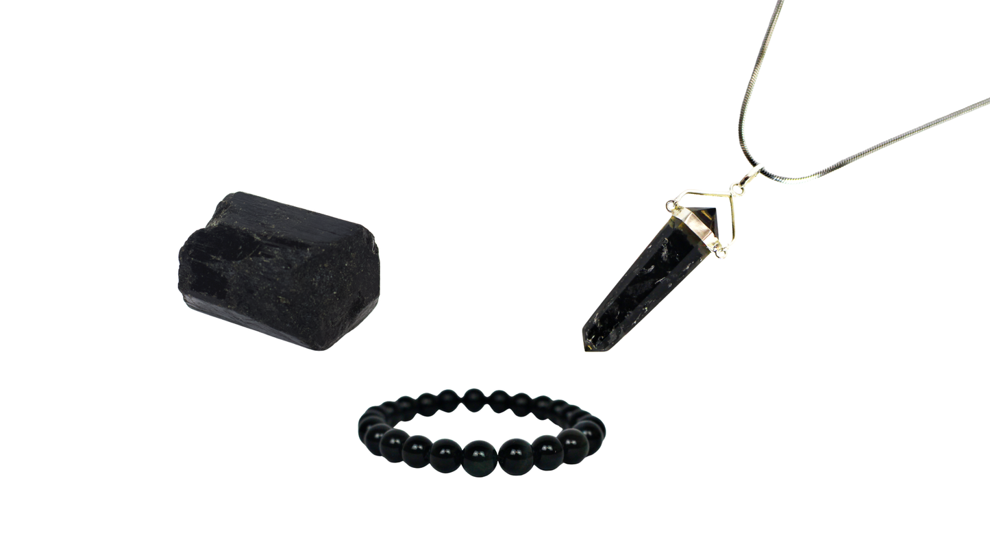 KIT PROTECCIÓN ANCESTRAL - Turmalina Negra