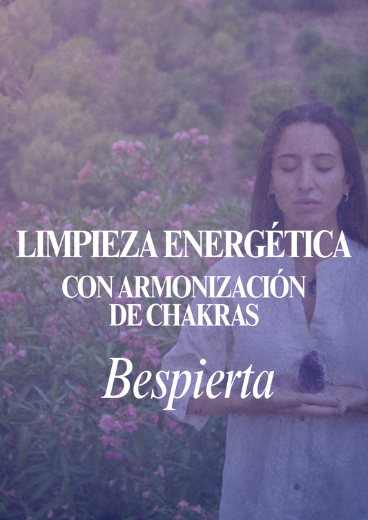 LIMPIEZA ENERGÉTICA CON  ARMONIZACIÓN DE CHAKRAS