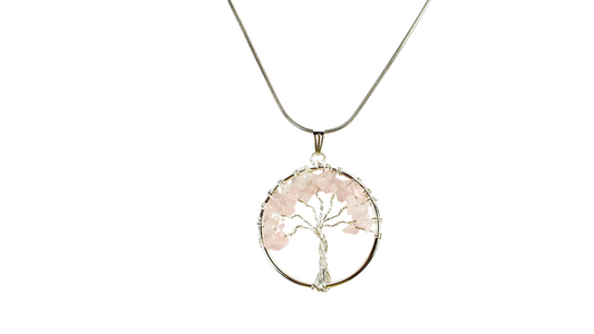 ÁRBOL DE LA VIDA CUARZO ROSA