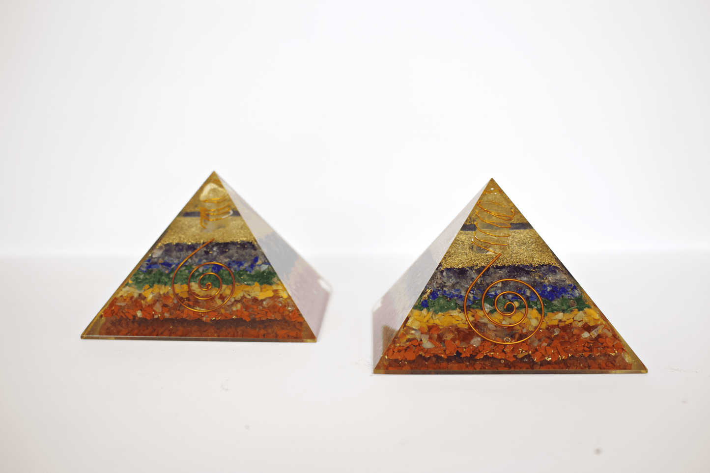PIRÁMIDE BE 7 CHAKRAS · ORGANITA