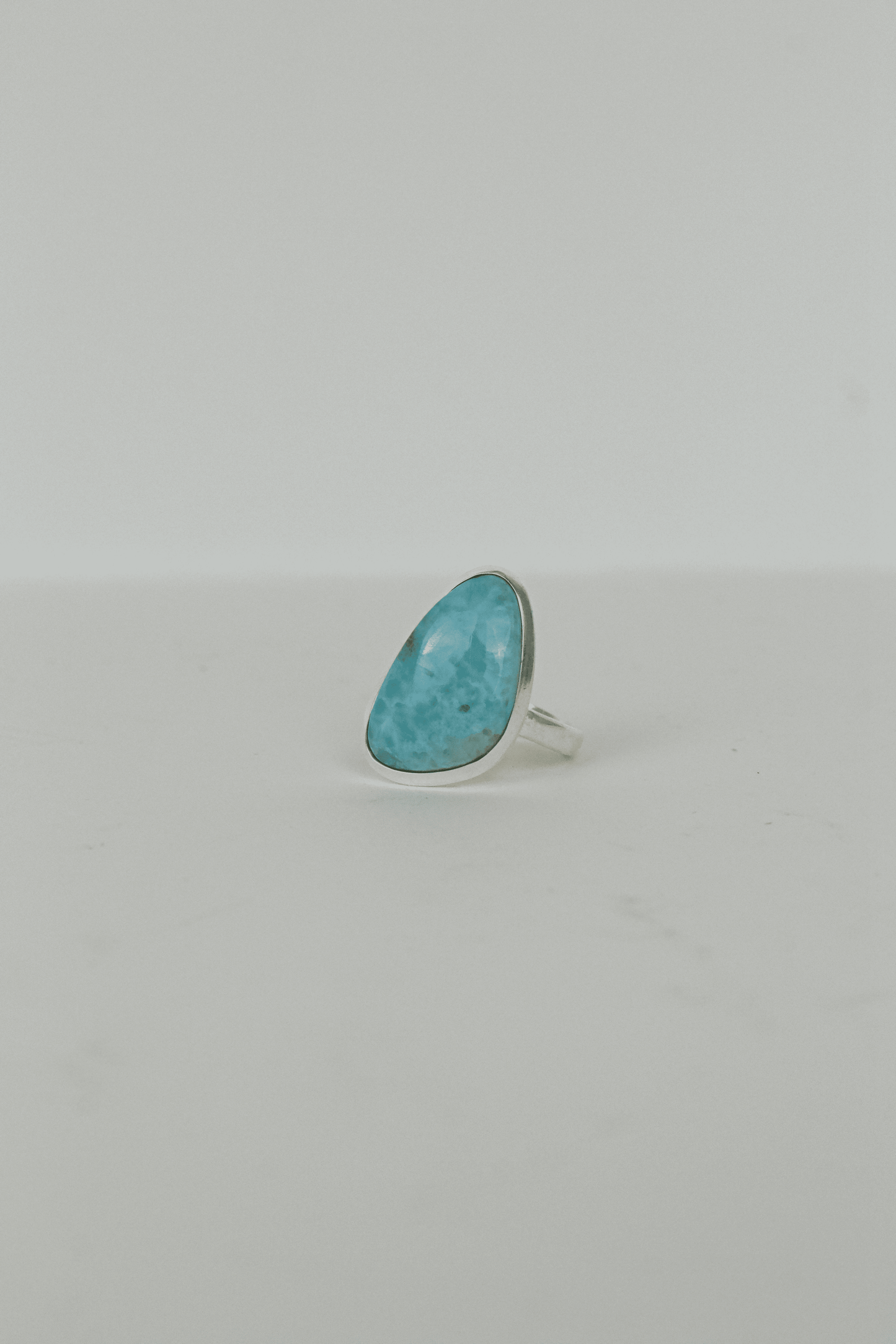 LARIMAR DE PLATA ANILLO