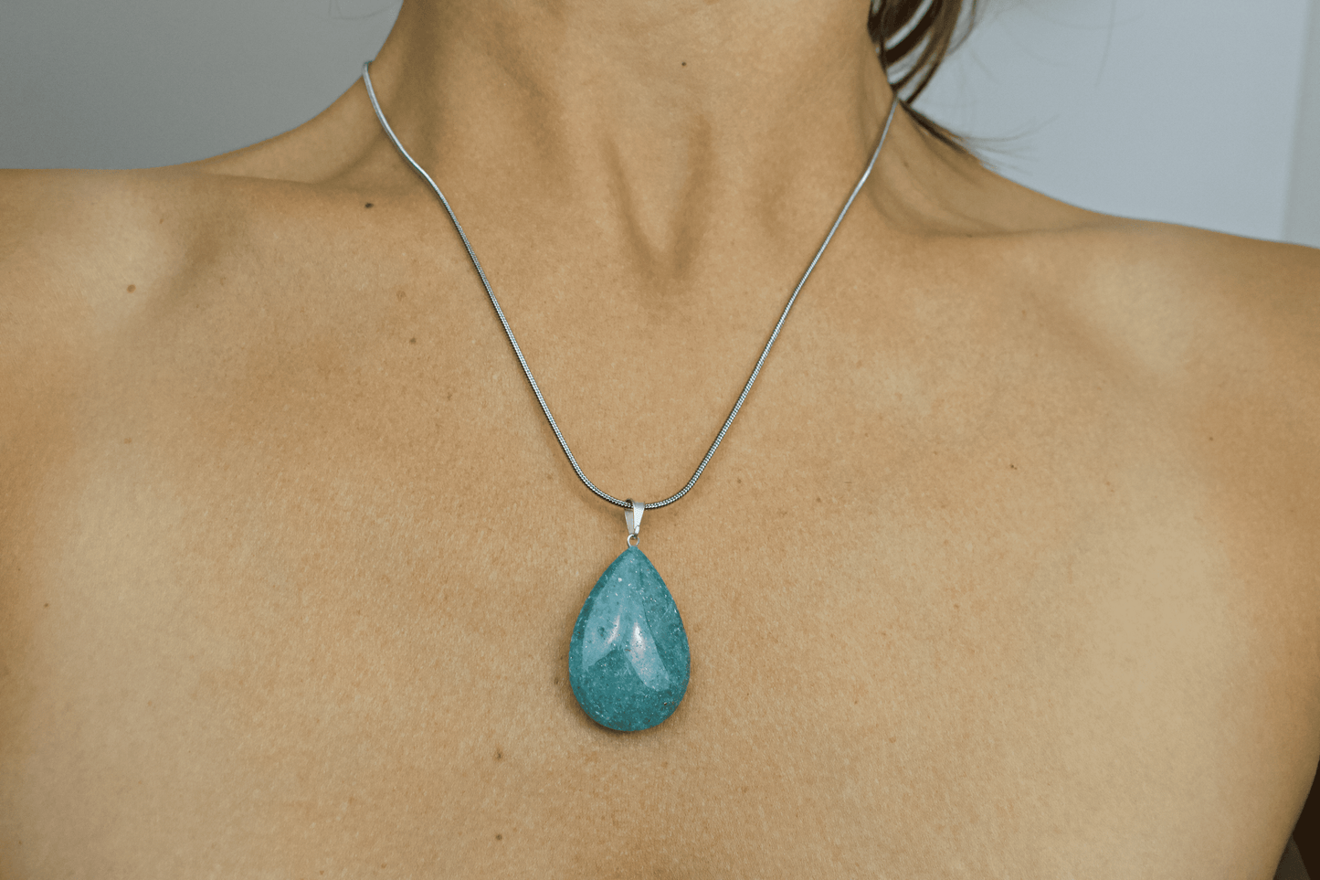COLLAR LIBERTAD AMAZONITA