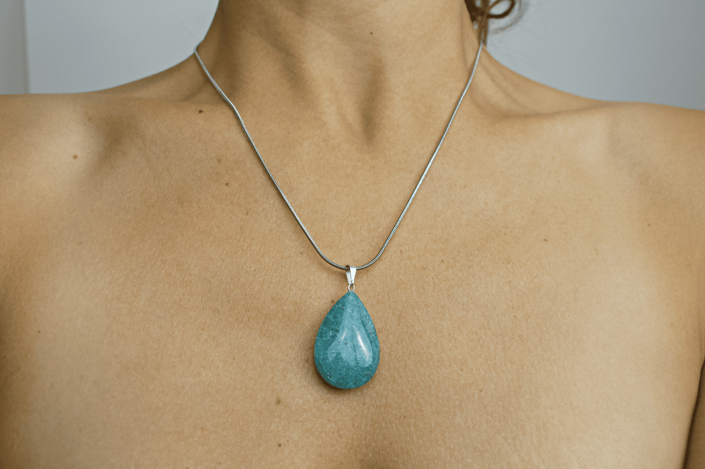 COLLAR LIBERTAD AMAZONITA