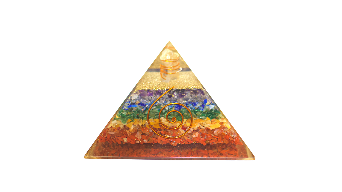 PIRÁMIDE BE 7 CHAKRAS · ORGANITA